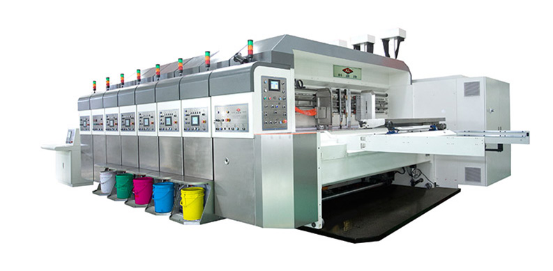 auto printing slotting die cutting machine