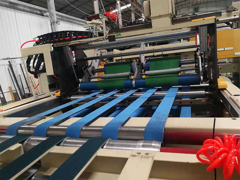 china box folder gluer machine