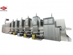 4 Color Flexo Printer Slotter Die-cutter
