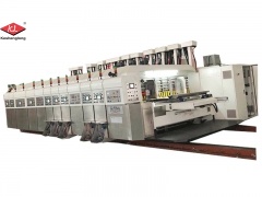 China Auto Flexo Printing Slotting Die Cutting Machine 