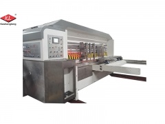 3 Color Flexo Printing Slotting Die Cutting