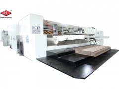 Lead Edge Flexo Printer with Folder Gluer