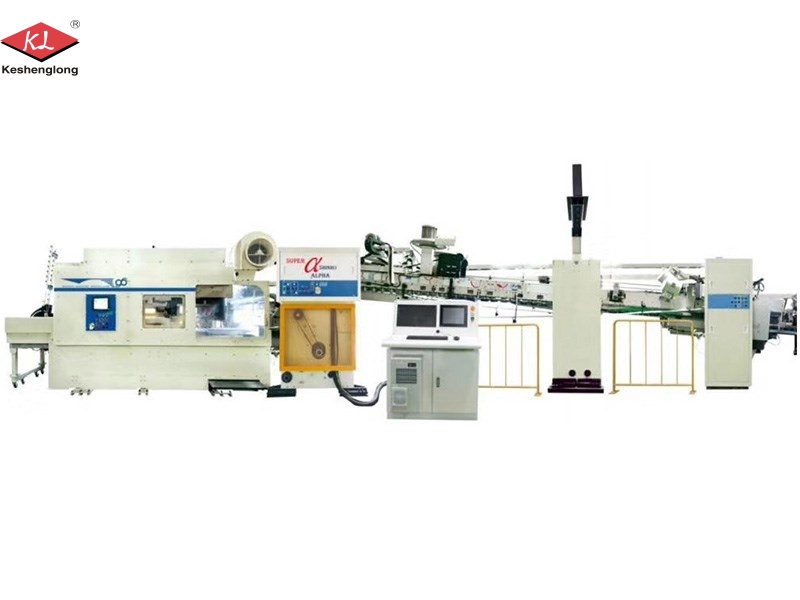 Automatic Carton Priner Inline Folder Gluer