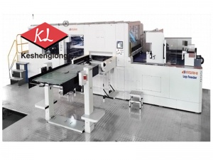 Automatic flatbed die cutting machine