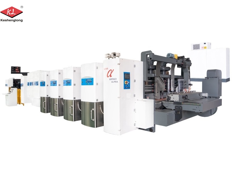 618 Inline Folder Gluer and Counter Ejector Machine