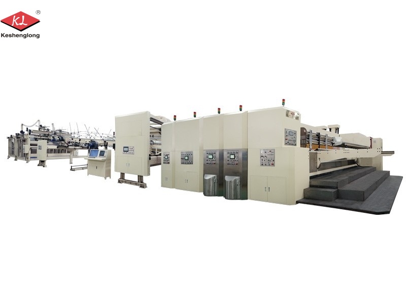 Flexo Printing Machine Inline Folder & Gluer machine