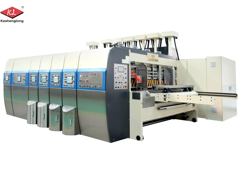 Vacuum Transfer Flexo Printer Slotter Die-cutter Machine