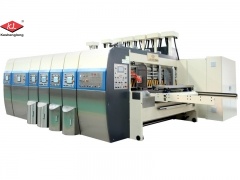 Vacuum Transfer Flexo Printer Slotter Die-cutter Machine
