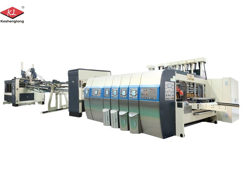 Vaccum Transfer Top Printing Down Folding Machine