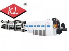 Inline Folder Gluer and Stitcher with Shinko machine