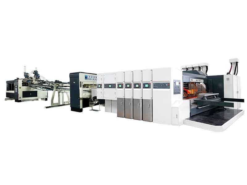 Vaccum Transfer Top Printing Down Folding Machine