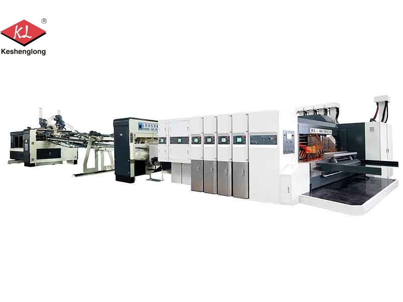 Vaccum Transfer Top Printing Down Folding Machine
