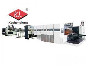 Vaccum Transfer Top Printing Down Folding Machine