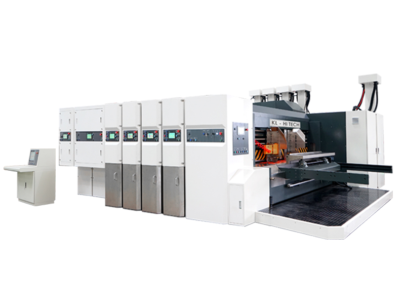 Vacuum Transfer Flexo Printer Slotter Die-cutter Machine