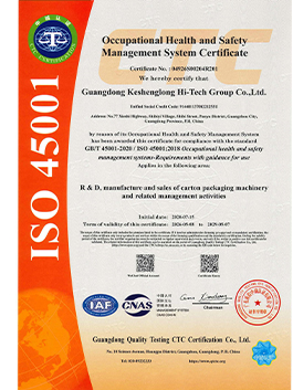 Occupational Health and Safety Management System Certificate